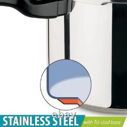 6-Quart Stainless Steel Pressure Cooker