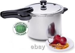 6-Quart Stainless Steel Pressure Cooker