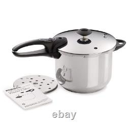 6 Quart Stainless Steel Pressure Cooker Stainless Steel Easy To Use