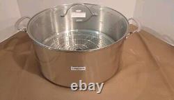 6314 princess heritage classic stainless steel 15 quart stockpot and steaming