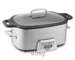 7-Quart 4-in-1 Cook Central Multicooker, Stainless Steel/Black, Fast Ship
