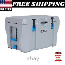 77 Quart High Performance Cooler Grey, 90903 Durable Stainless Steel Hinge