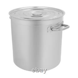 78 Quart Stock Pot Stainless Steel Large Kitchen Soup Big Cooking Steaming Fryer