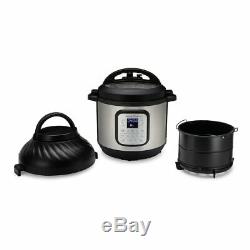 8 Quart Instant Pot Duo Crisp Pressure Cooker & 6 Quart Air Fryer Combo 11 in 1