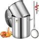84-quart Stainless Steel Seafood Boil Pot With Basket And 36 Inch Large Spoon