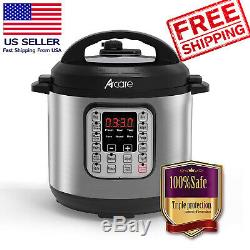 A+ Quality 6 Quart Electric Pressure Cooker Home Kitchen 7-in-1 instant pot NEW