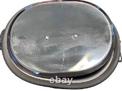 ALL-CLAD 6.5 Quart Slow Cooker Stainless Steel Crock Pot Model SC01 NEEDS INSERT