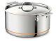 All-clad 6508 Ss Copper Core Stainless Steel 8-quart Stockpot- Factory Seconds