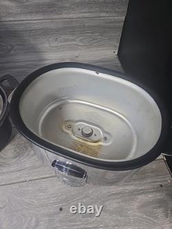 ALL-CLAD 7 Quart Slow Cooker Stainless Steel Crock Pot Series SC01 Tested