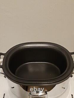 ALL-CLAD 7 Quart Slow Cooker Stainless Steel Crock Pot Series SC01 Tested Workin