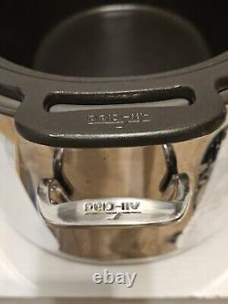 ALL-CLAD 7 Quart Slow Cooker Stainless Steel Crock Pot Series SC01 Tested Workin