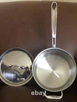 ALL-CLAD Copper Core 4 Quart SAUCE PAN & LID NEW witho Box (Display Model)