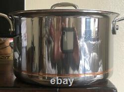 ALL-CLAD Copper Core 4 Quart SAUCE PAN & LID NEW witho Box (Display Model)