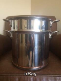 ALL-CLAD Copper Core 7 Quart Pasta Pentola Pot, Insert & Lid NEW witho Box