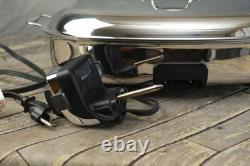 ALL-CLAD Electric Skillet 6 Quart 6701 E105725 Stainless Steel Lid TESTED WORKS