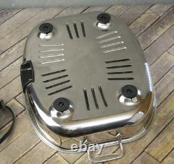 ALL-CLAD Electric Skillet 6 Quart 6701 E105725 Stainless Steel Lid TESTED WORKS