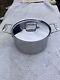 All Clad New D5 Polished Stainless 8 Quart Stockpot 5-ply With Lid