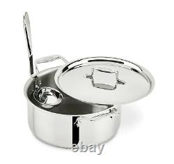 ALL-CLAD SD555063 D5 5-Ply Stainless Steel 6-Quart Soup Pot- FACTORY SECONDS