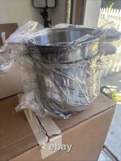 ALL-CLAD Stainless Steel 8 Quart Pasta Pot With Perforated Insert & Lid