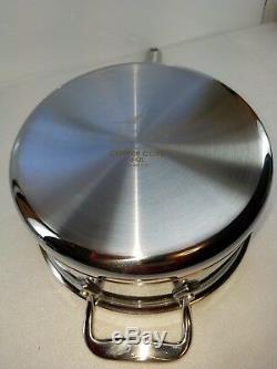 ALL CLAD copper core 3 qt QUART SAUCE pot PAN with lid MADE IN AMERICA