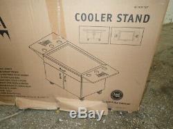 Airia Stainless Steel Patio Cooler Cart 50 Quart, A0044