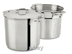 Al-clad Stainless Steel 16-Quart Multi Cooker Cookware Set with Lid
