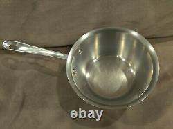 All-Clad 1.5 Quart Windsor Pan Stainless Tri-Ply With Lid Rare! NR