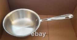 All Clad 1 Quart Copper Core 5-ply Bonded Saucier