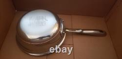 All Clad 1 Quart Copper Core 5-ply Bonded Saucier