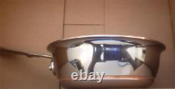 All Clad 1 Quart Copper Core 5-ply Bonded Saucier