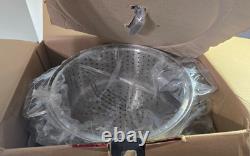 All-Clad 12-Quart Multi Cooker Steamer With 2 Baskets & Lid Open Box