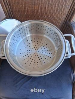 All-Clad 12-Quart Stainless Steel Multi-Cooker Steamer Set