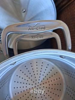 All-Clad 12-Quart Stainless Steel Multi-Cooker Steamer Set