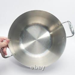 All Clad 3 Ply Stainless Steel 7-Quart LARGE HUGE Thanksgiving Dutch Oven Pot