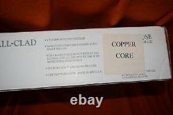 All Clad 4 Quart Copper Core Sauteuse With Lid New in Original Box