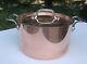 All Clad 4 Quart Copper Stainless Steel Soup Pot Copper Silver With Lid