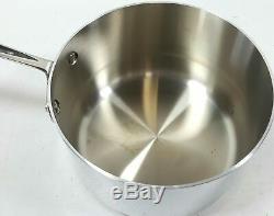 All-Clad 4204 Stainless Steel Tri-Ply Dishwasher Safe Sauce Pan 4-Quart, Silver
