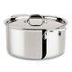 All Clad 4508 3-ply Polished Stainless Steel Stockpot With Lid, 8-quart