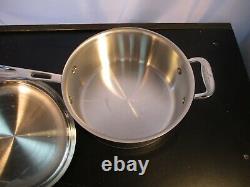 All-Clad 5 Ply Copper Core 3 Quart Saucepan WithLid NICE CONDITION
