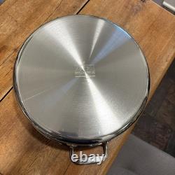 All Clad 6 Quart French Braiser Domed Lid Rack Stainless New Hard To Find