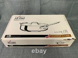 All-Clad 6403 SS Copper Core 5-Ply Bonded Sauté Pan /Cookware, 3-Quart