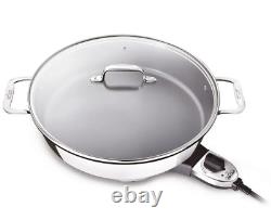 All-Clad 7 Quart Electric Stainless Steel Nonstick Skillet #SK492D50 New in Box