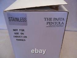 All-Clad 7 Quart Pasta Pentola With Perforated Steel Insert And Lid 3 Piece Set