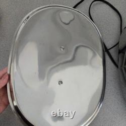 All-Clad 7 Quart Slow Cooker Stainless Steel Crock Pot SC01 Removeable Insert