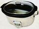 All-clad 7 Quart Slow Cooker Stainless Steel Slow Cooker Model # Serie Sc01