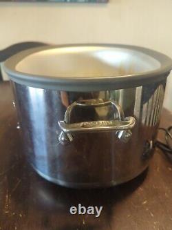 All-Clad 7-Quart Stainless Slow Cooker with Aluminum Insert Series SC01 All Clad