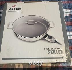All-Clad 7 Quart Stainless Steel Electric Skillet New In Box