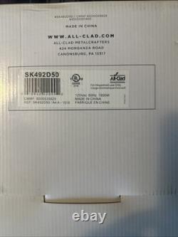 All-Clad 7 Quart Stainless Steel Electric Skillet New In Box