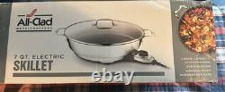 All-Clad 7 Quart Stainless Steel Electric Skillet New In Box