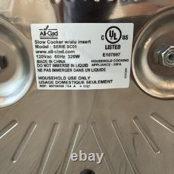 All-Clad 7-Quart Stainless Steel Slow Cooker SC01 Nonstick